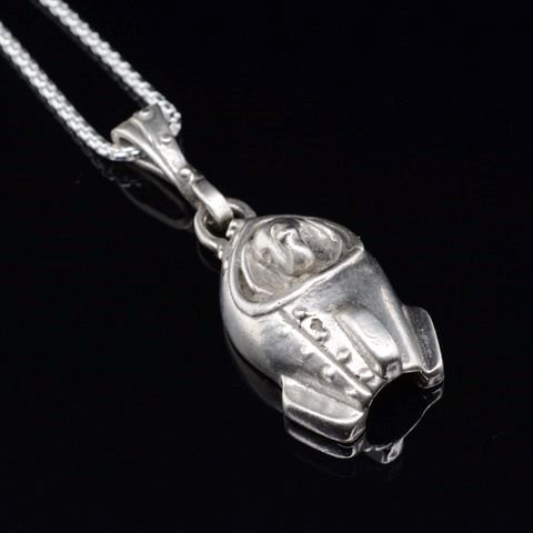 Jody Lyle - Ready to Rocket, Sterling Silver Necklace. Available - not currently in gallery.