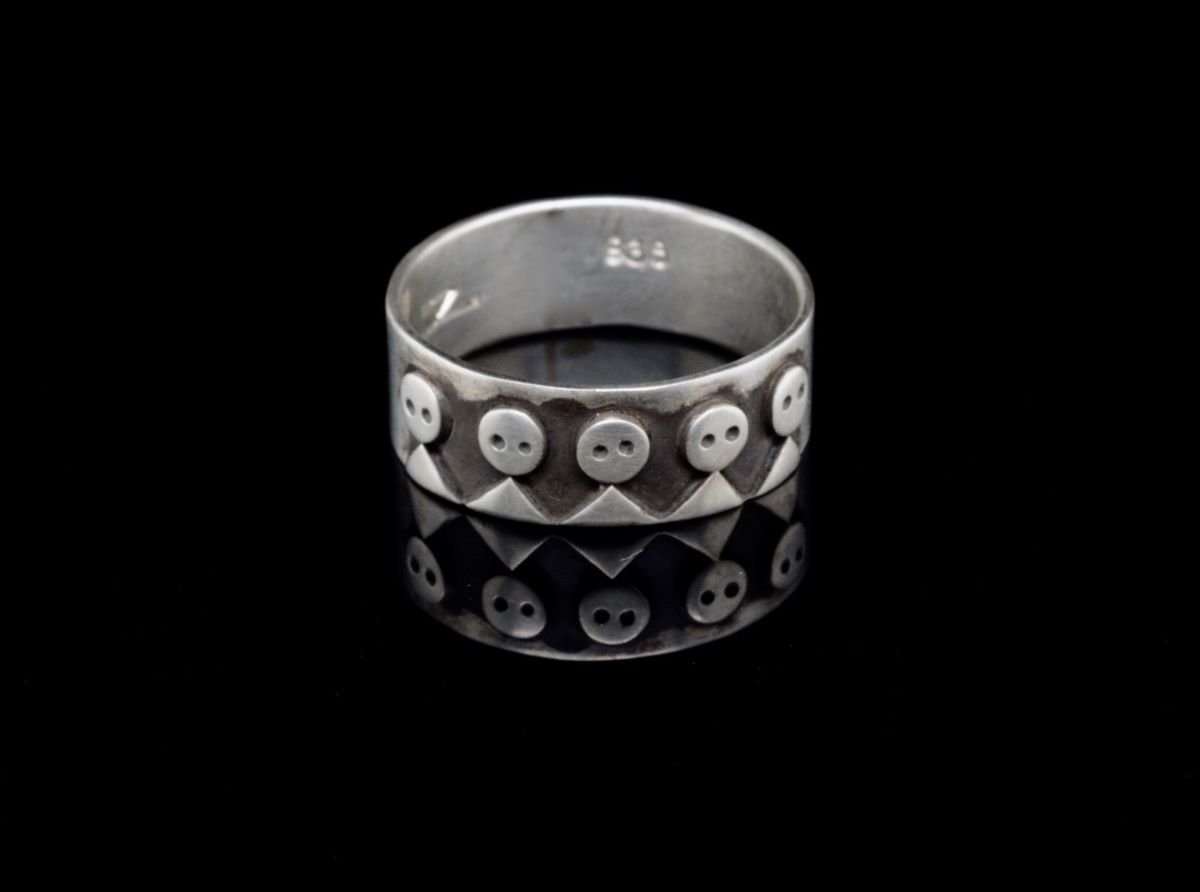 ***SOLD***Jody Lyle - People Rings, Sterling Silver Ring