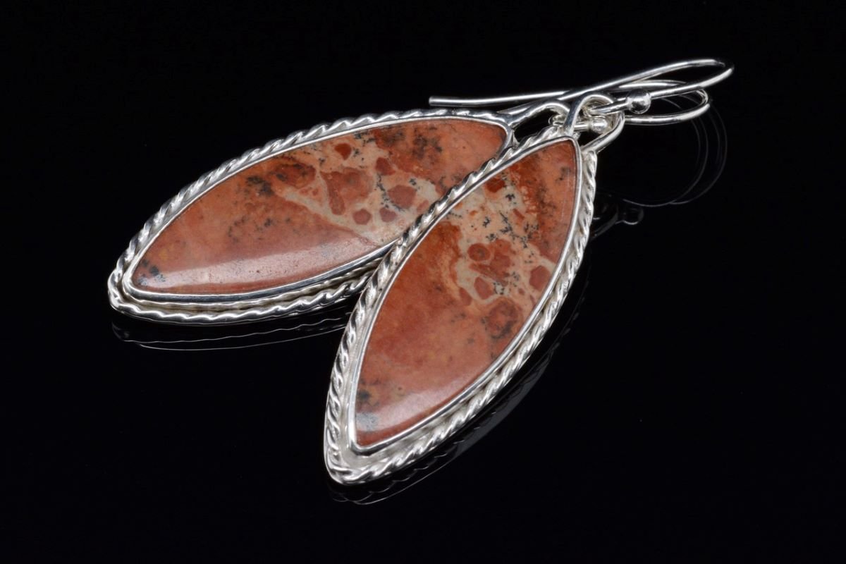 ***SOLD***Jody Lyle - Noreen Jasper Earrings