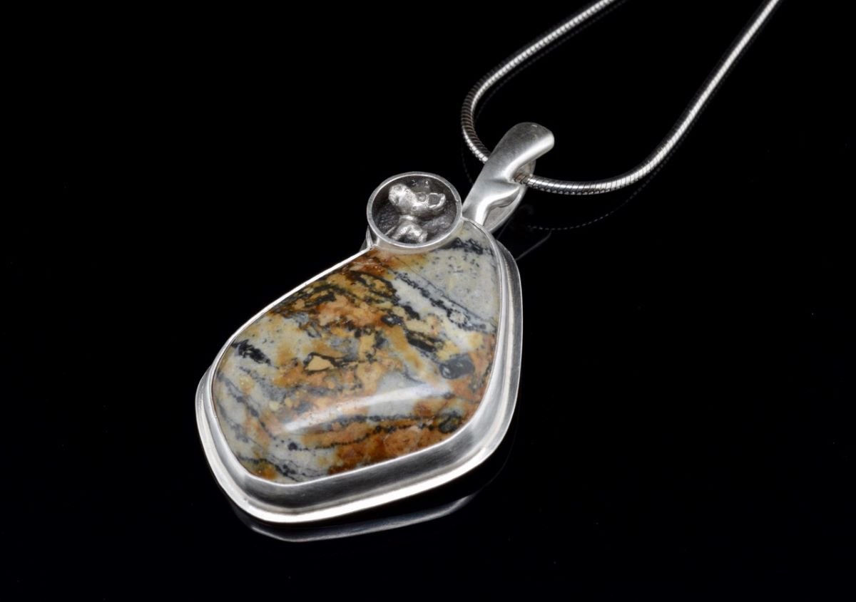 Jody Lyle - Tough Pup Pebble Pendant