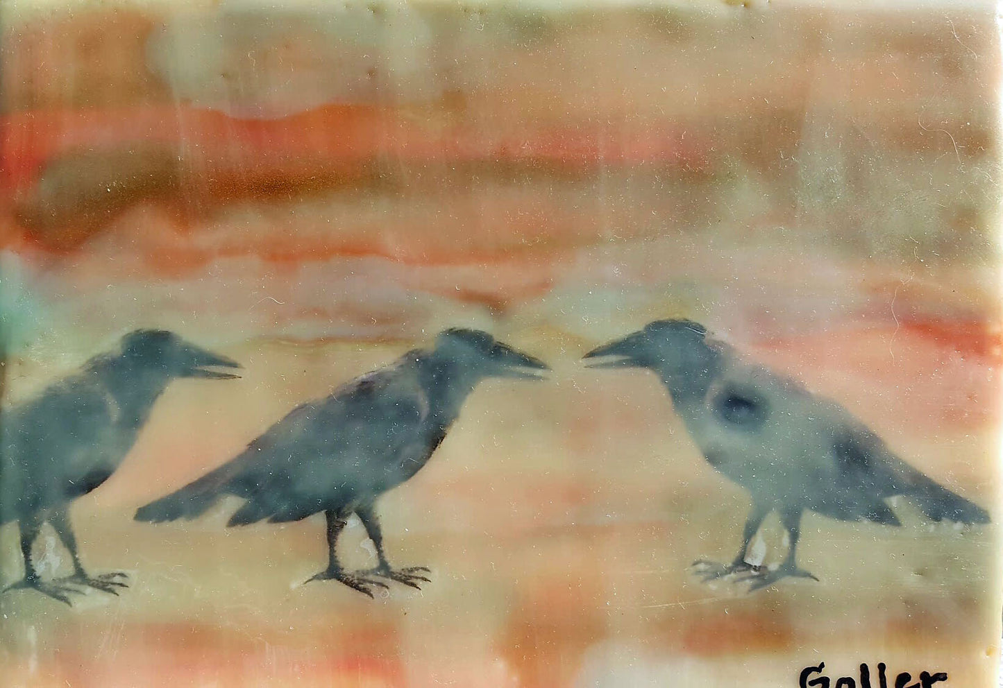 Prints available, original ***SOLD*** Rainbow Hummingbird - original 12x16 watercolor