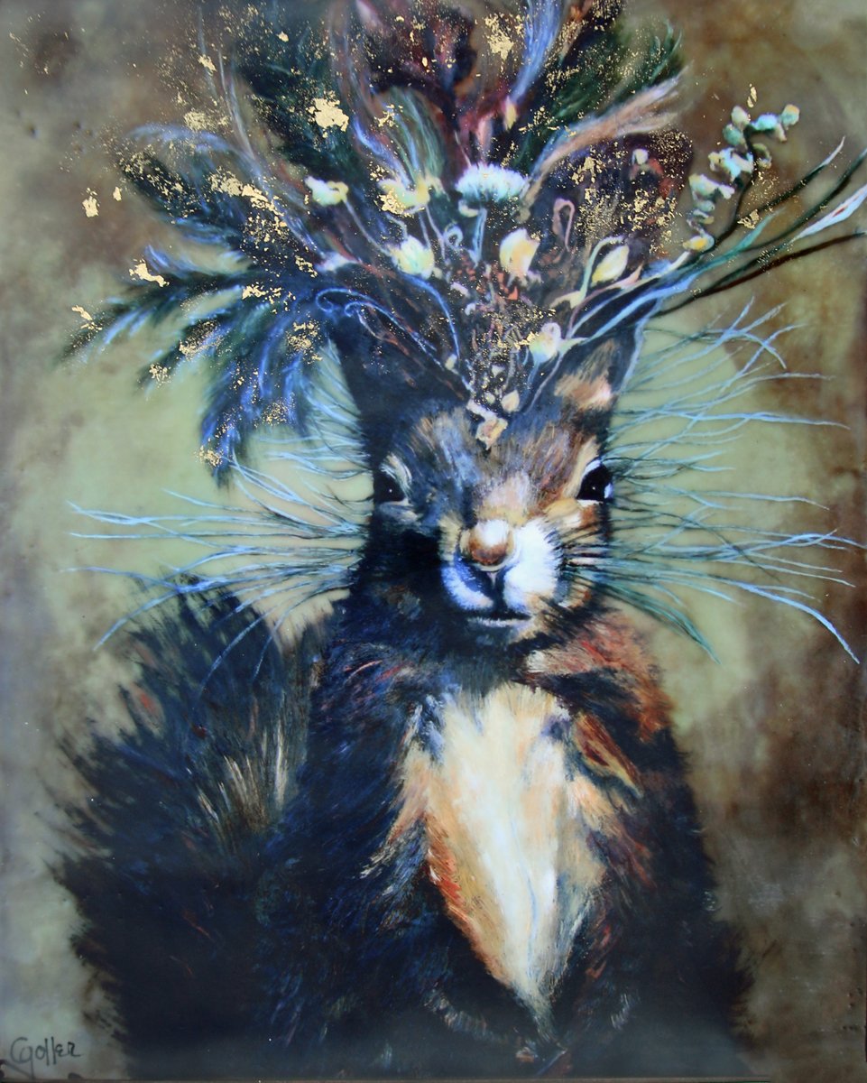 CARRIE GOLLER - Ajax (Floriferous Series) Print, Original size 8x10