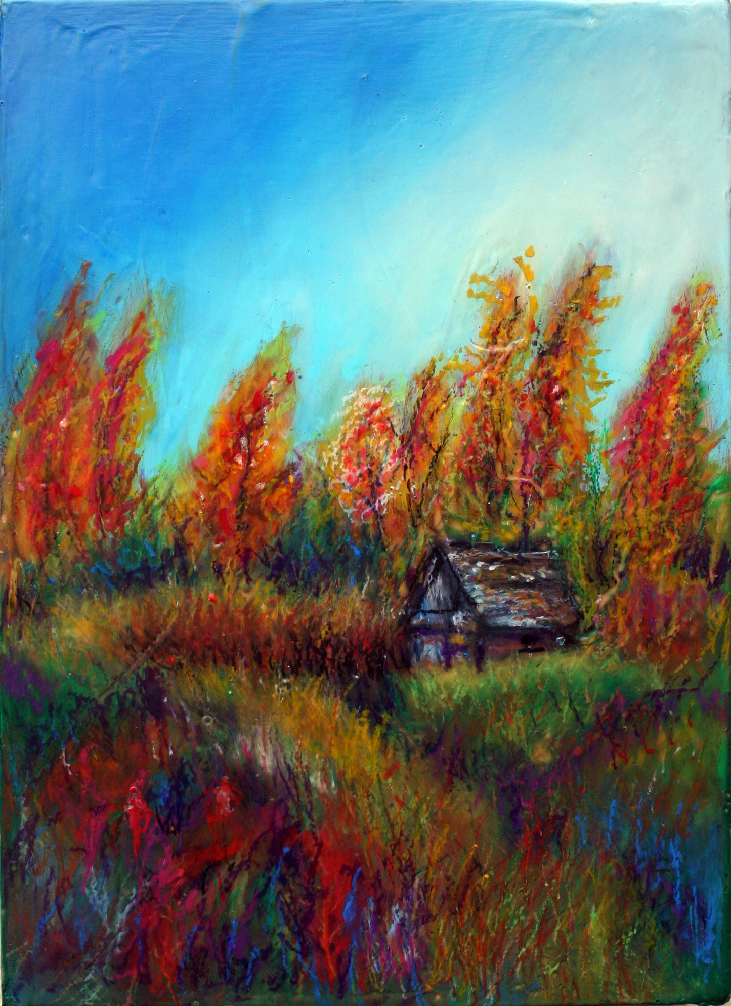 Prints available, original***SOLD*** Domini - oil, 10x10