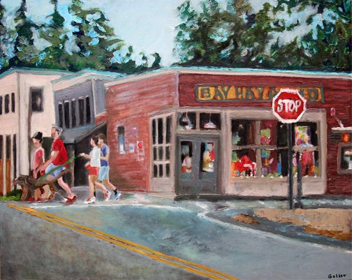 Carrie Goller - Bay Hay Yesterday, oil 16x20