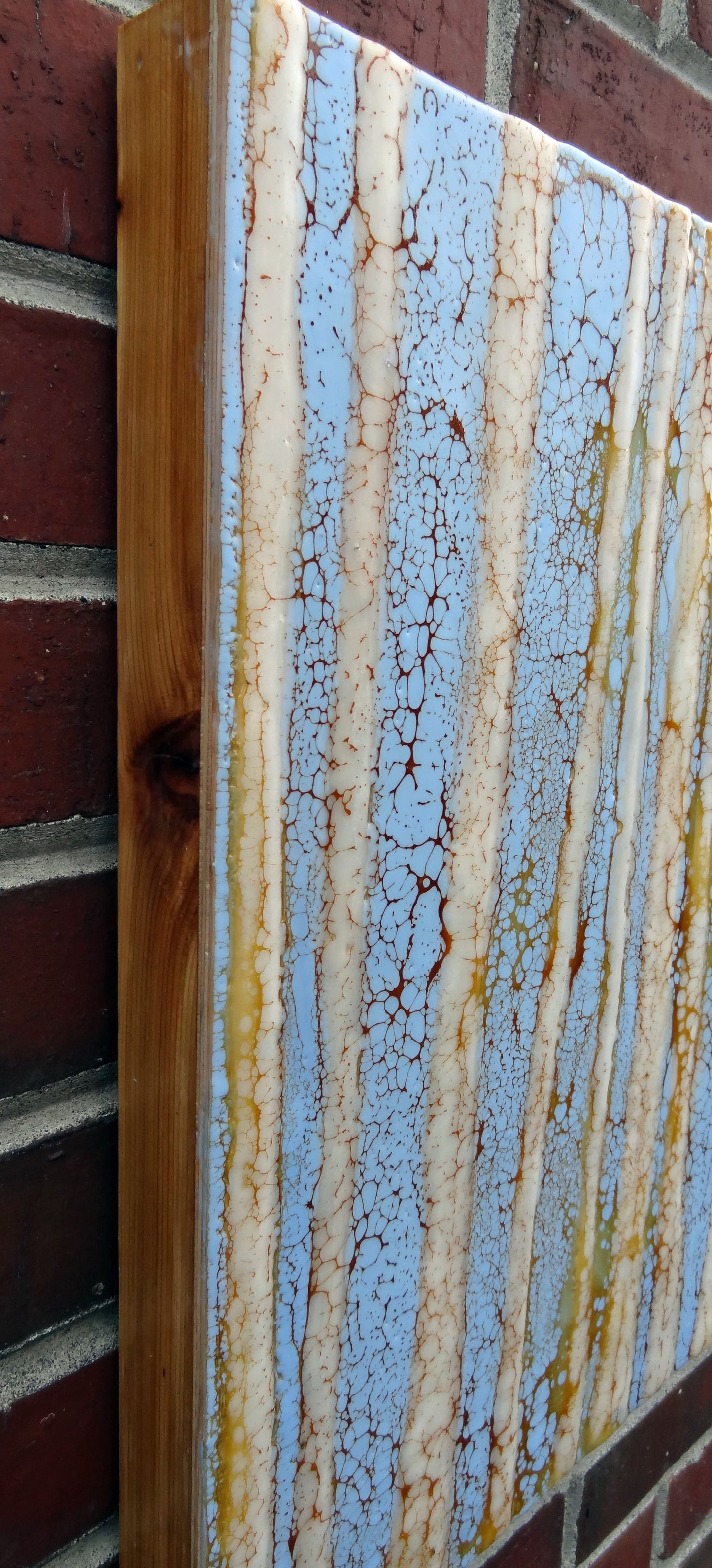 Prints available, original ***SOLD*** Birch Thicket - Acrylic - 8x10