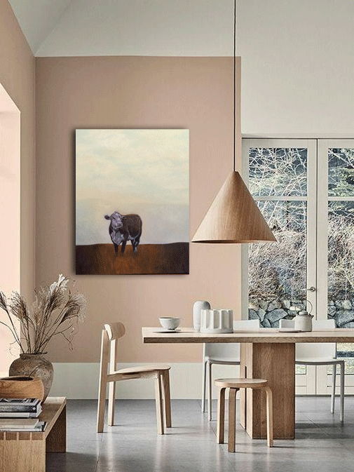 Prints available, original ***SOLD*** Bluebell - Oil 30x24 - (previously part of Bainbridge Island Museum of Art solo summer exhibit 2018)