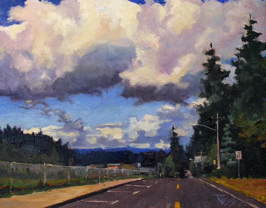***SOLD, Prints available*** ROBIN WEISS - Caldart, Poulsbo - Oil - 20 x 16
