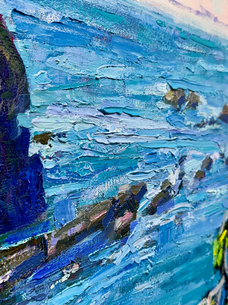 BRIAN MAHIEU - Cape Flattery - Spring Afternoon, Oil on Canvas, 60 X 48 X 1.5 inches