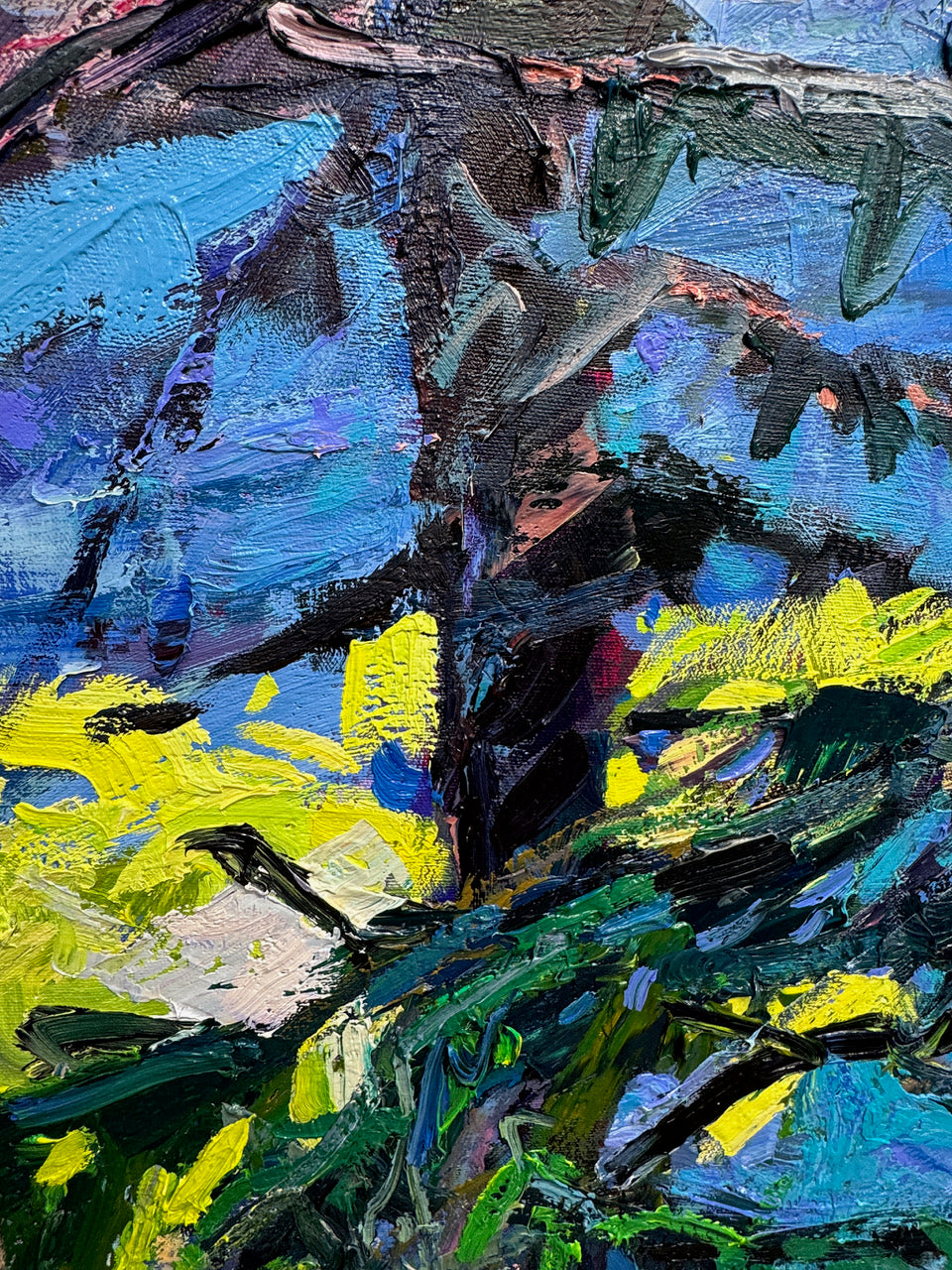 BRIAN MAHIEU - Cape Flattery - Spring Afternoon, Oil on Canvas, 60 X 48 X 1.5 inches