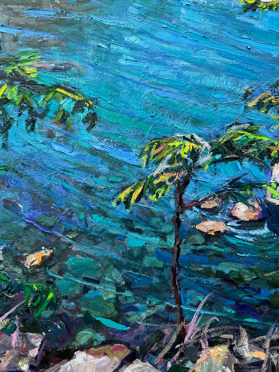 BRIAN MAHIEU - Cape Flattery - Spring Afternoon, Oil on Canvas, 60 X 48 X 1.5 inches