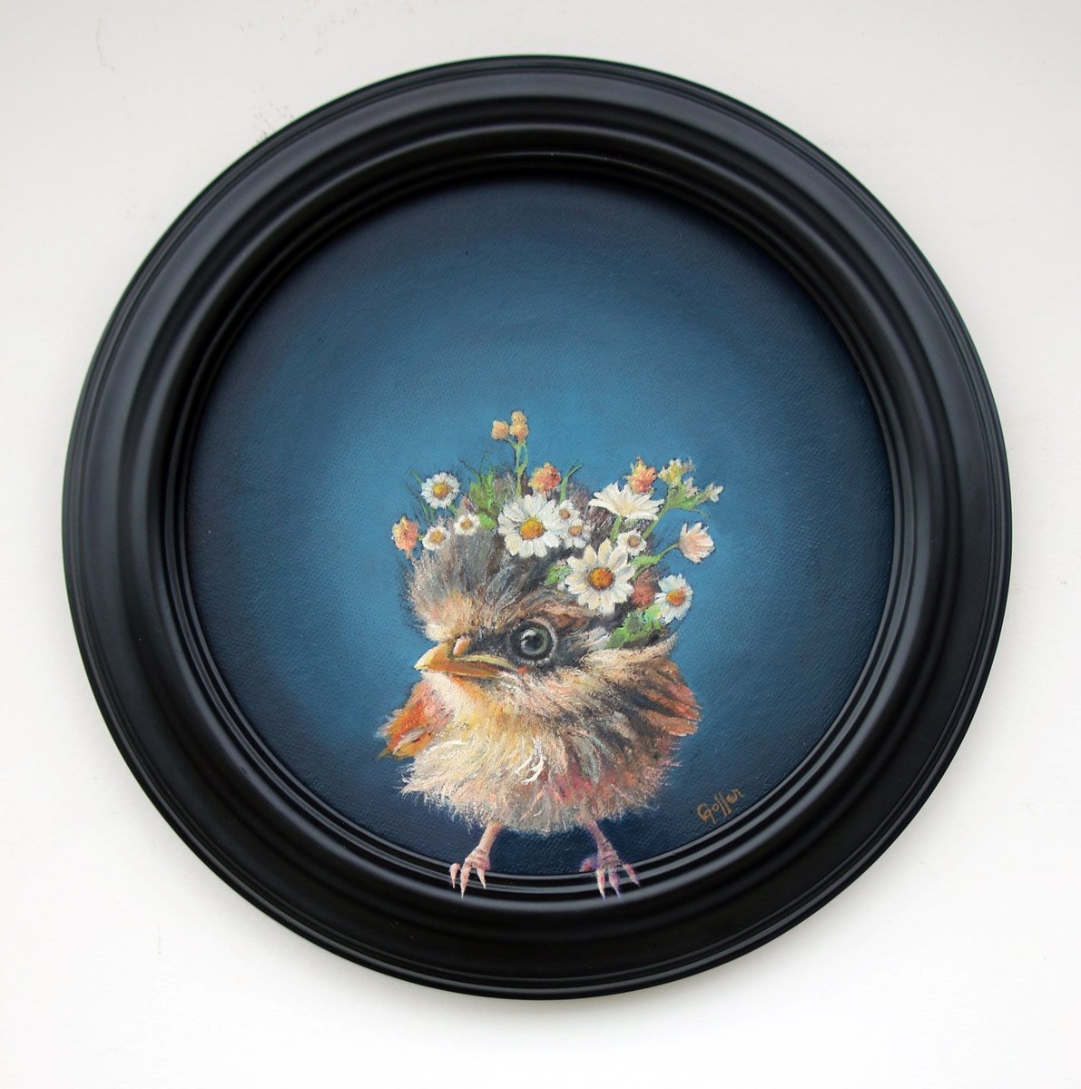 CARRIE GOLLER - Carmen (Floriferous Series) Print, Original size 8x8