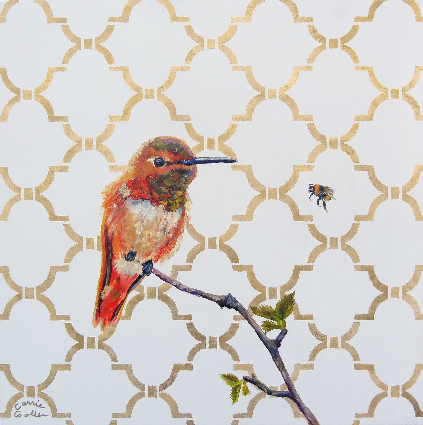 ***SOLD*** Carrie Goller - Casablanca II - Oil 16x16