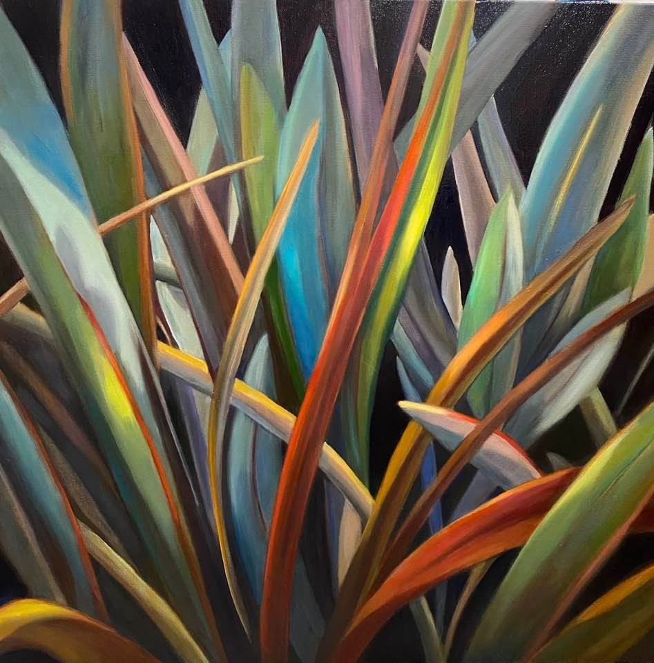 ***SOLD***SOPHIE FRIEDA - Color Fusion, oil 30x30