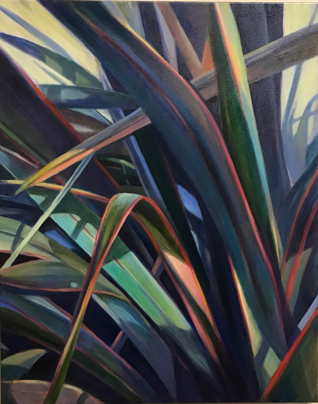 Prints available, original***SOLD***SOPHIE FRIEDA - Connectivity - Oil on Gallery Wrapped Canvas - 30 x 24 x 1.5