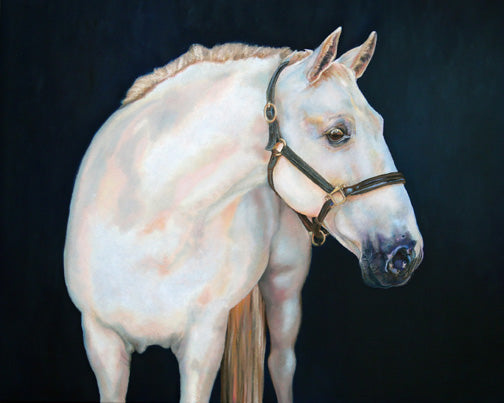 CARRIE GOLLER PRINTS - CREATURES - CRISTIANO    original oil, 24x36