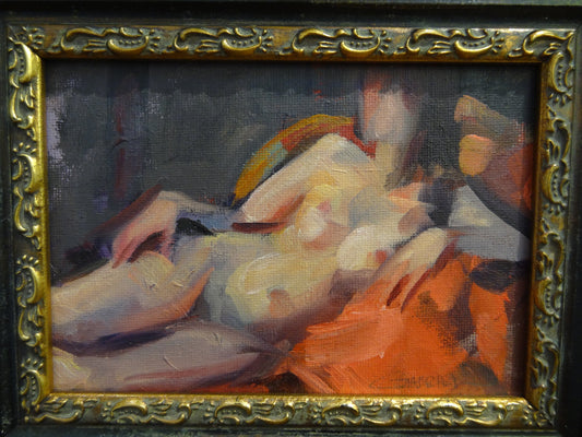 GABRIEL LIPPER - FIGURE STUDY - OIL -5X7