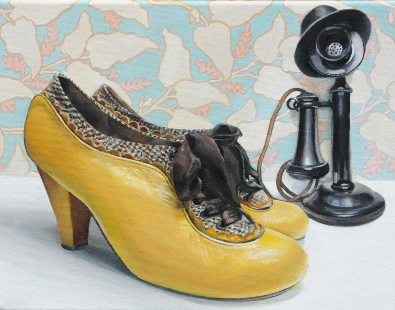 Jody Yashenko - Fred and Ginger, oil 11x14 (framed)