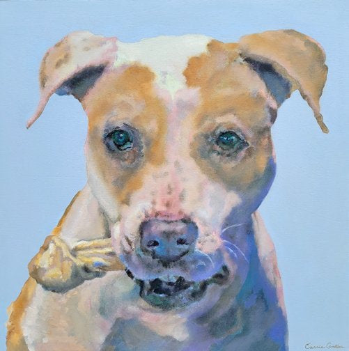 Carrie Goller - Dakota, oil 20x20
