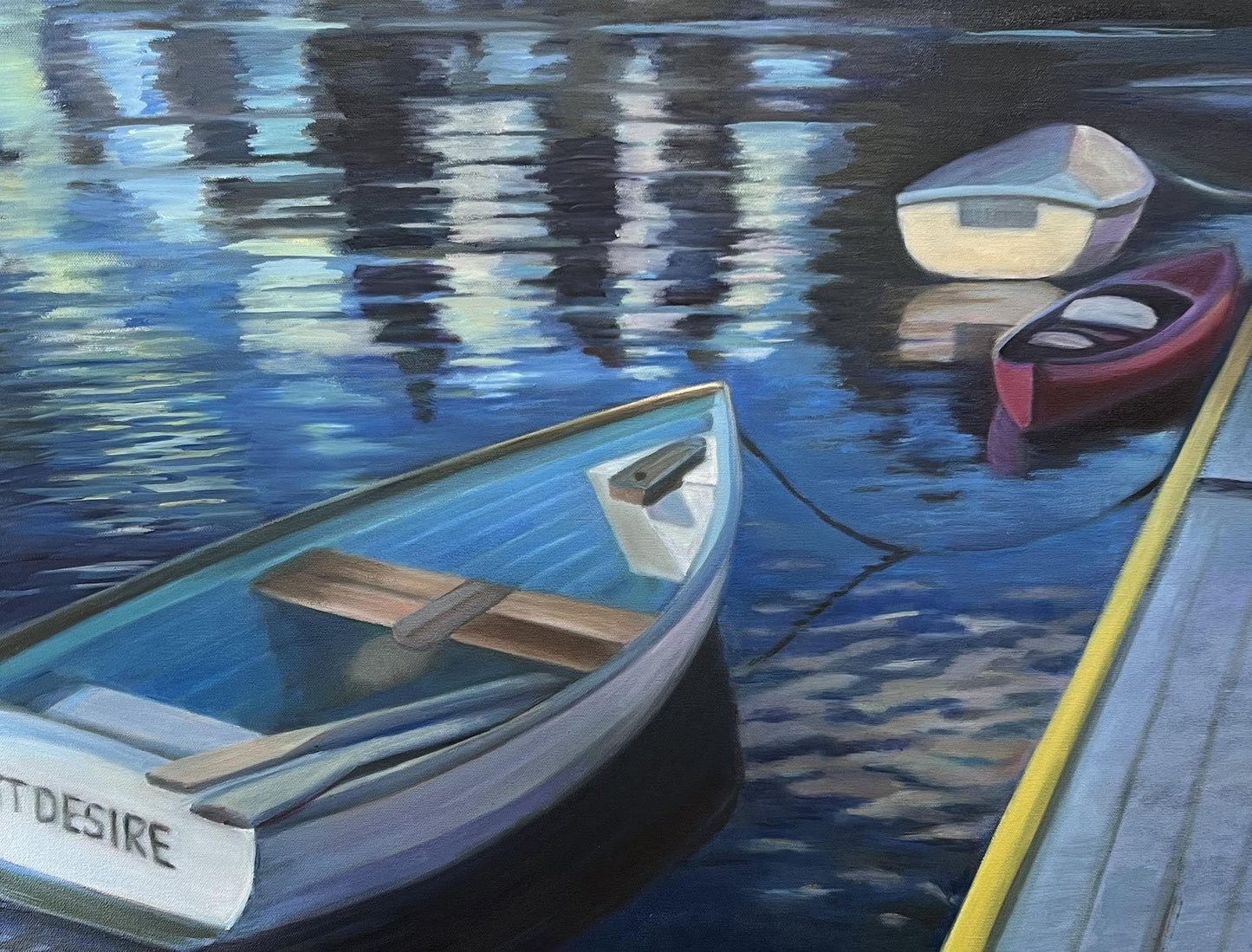 SOPHIE FRIEDA - Desire, oil 24x30