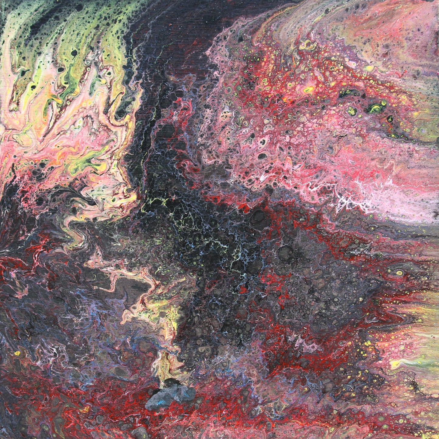 ***SOLD*** Escape - Acrylic - 13.5x13.5 on gallery wrap canvas