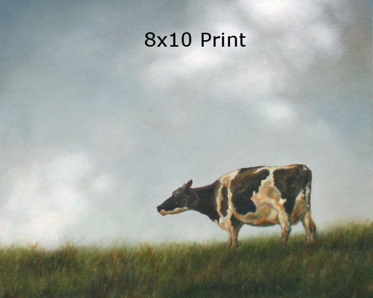 CARRIE GOLLER PRINTS - CREATURES - EUNICE    original oil, 36x36