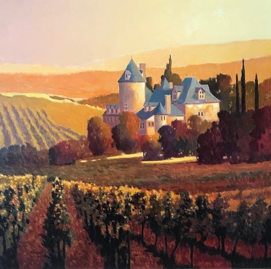 MAX HAYSLETTE - Matthews collection, Evening Breeze, Original Oil on Canvas, 24x24 (50% of proceeds benefits Kitsap Community Foundation)