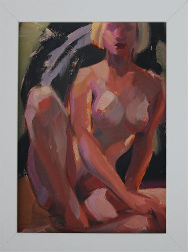 GABRIEL LIPPER - Figure Study 3, oil 5x7