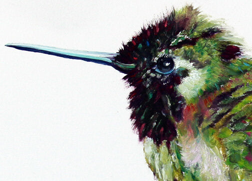 Prints available, original ***SOLD*** Carrie Goller - Fontanelle - Oil 12x12