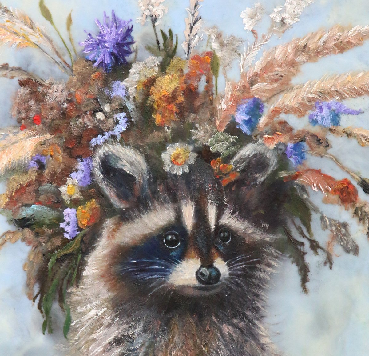 CARRIE GOLLER - Francisco (Floriferous Series) Print, Original size 14x11