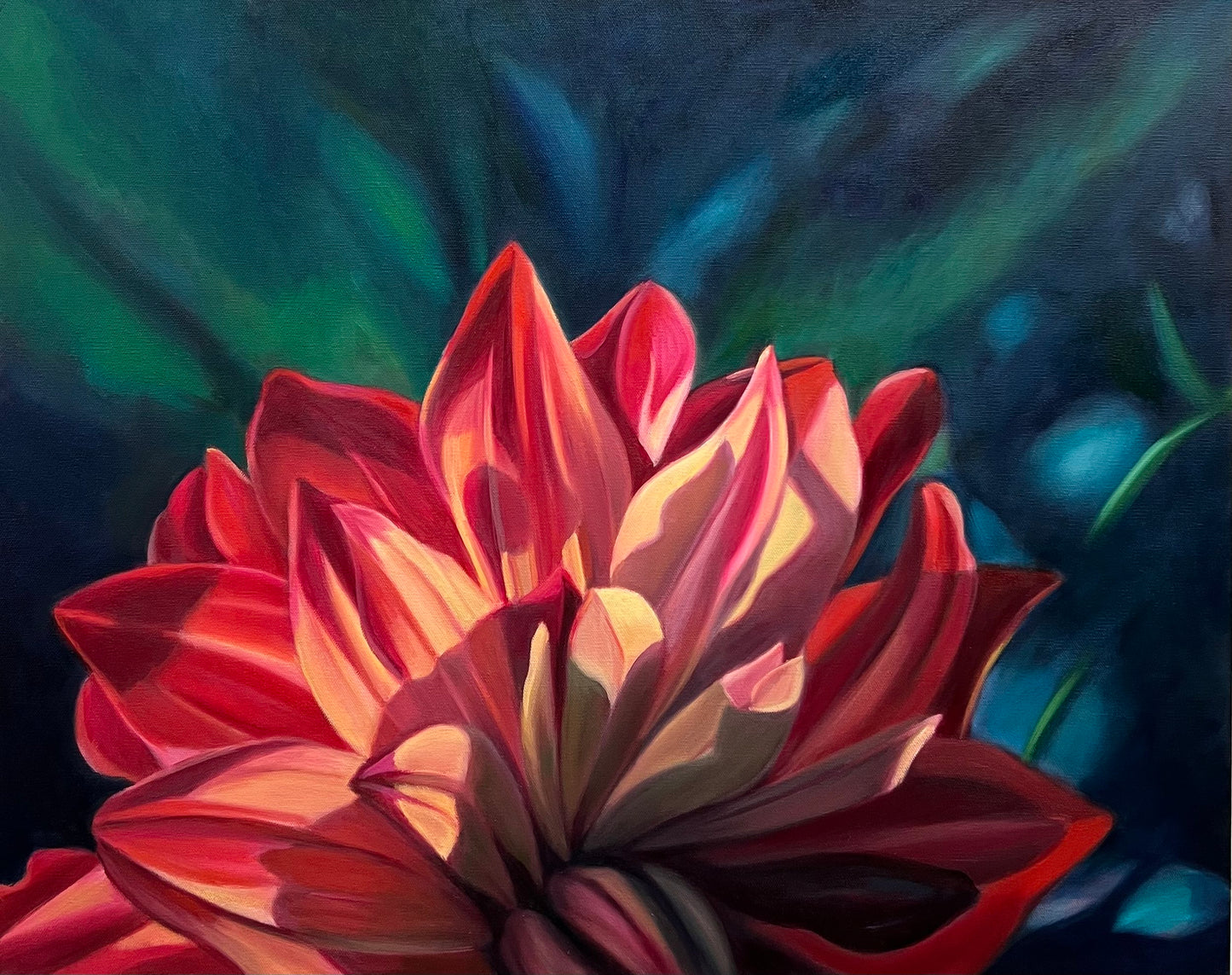 ***SOLD***SOPHIE FRIEDA - Glorious, Oil on canvas 24x30