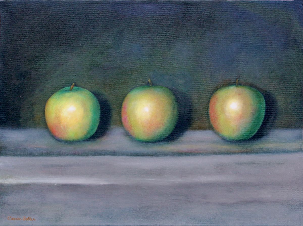 Carrie Goller - Grannies, oil 18x24