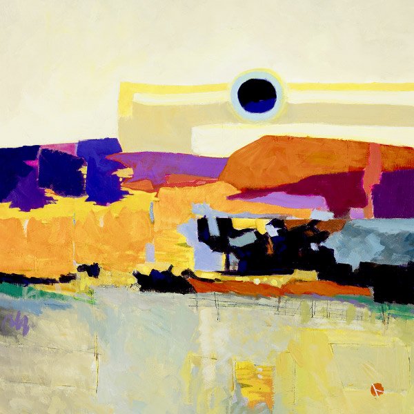 ***SOLD*** MAX HAYSLETTE - Mid-Century Modern, No.49-M HMAC 1974 14x18