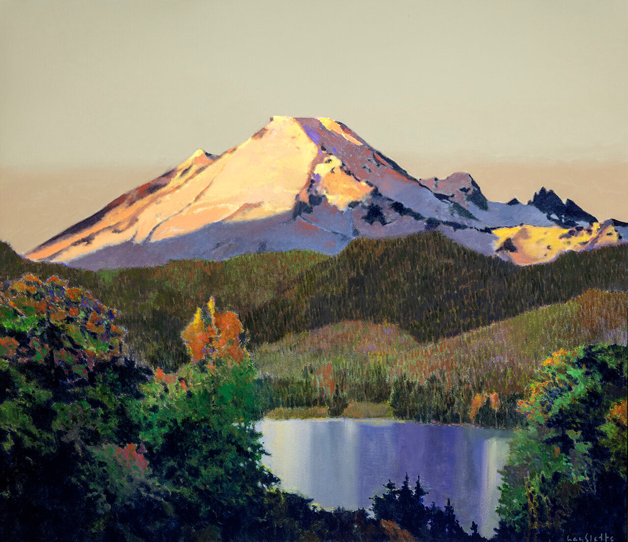 Prints available, original ***SOLD*** MAX HAYSLETTE - Baker in Early Autumn 38X44, HMAC 1897