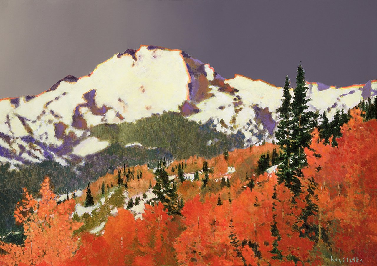 Prints available, original ***SOLD*** MAX HAYSLETTE - Autumn Fantasy, 24x34 HMAC 1942