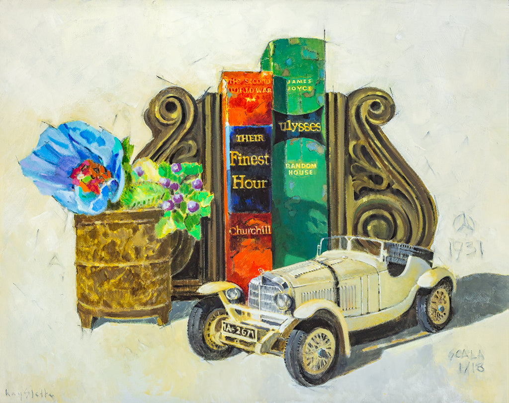 Prints available, original ***SOLD*** MAX HAYSLETTE - Finest Hour 38x48