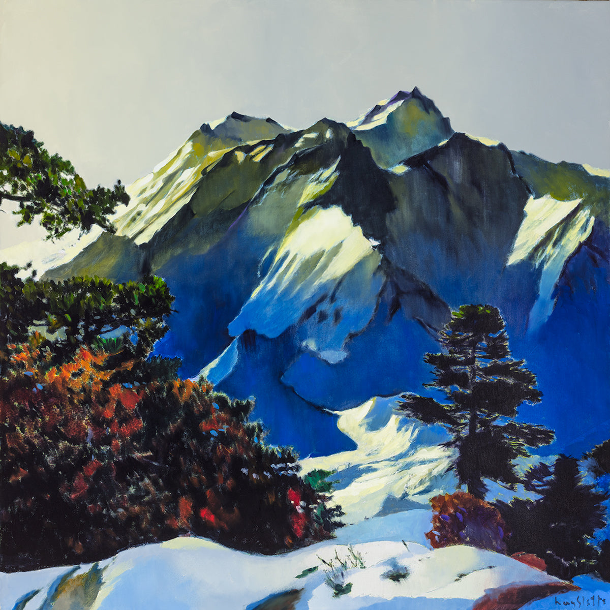 Prints available, original ***SOLD*** MAX HAYSLETTE - Olympus Gold (HMOC 1594) 38X38