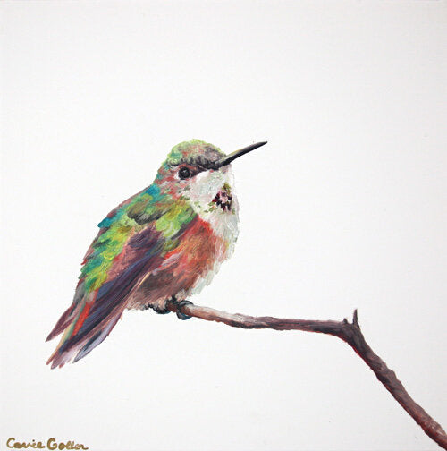 Prints available, original ***SOLD*** CARRIE GOLLER - Harmony - Oil 8x8