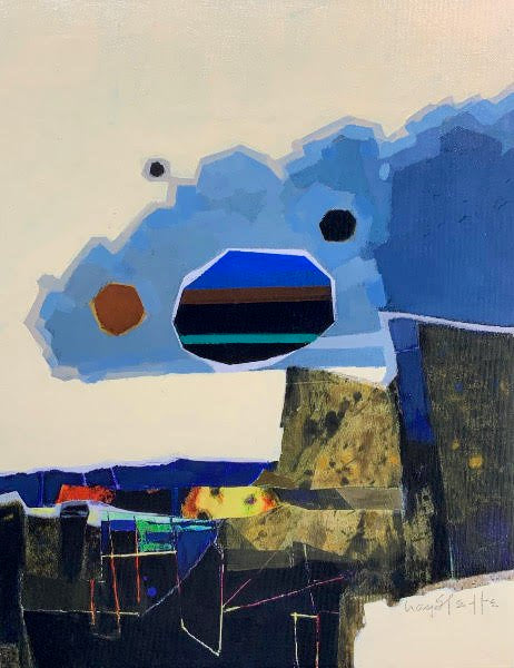 ***SOLD*** MAX HAYSLETTE - Mid-Century Modern, No. 85, HMAC 1975, 18x14