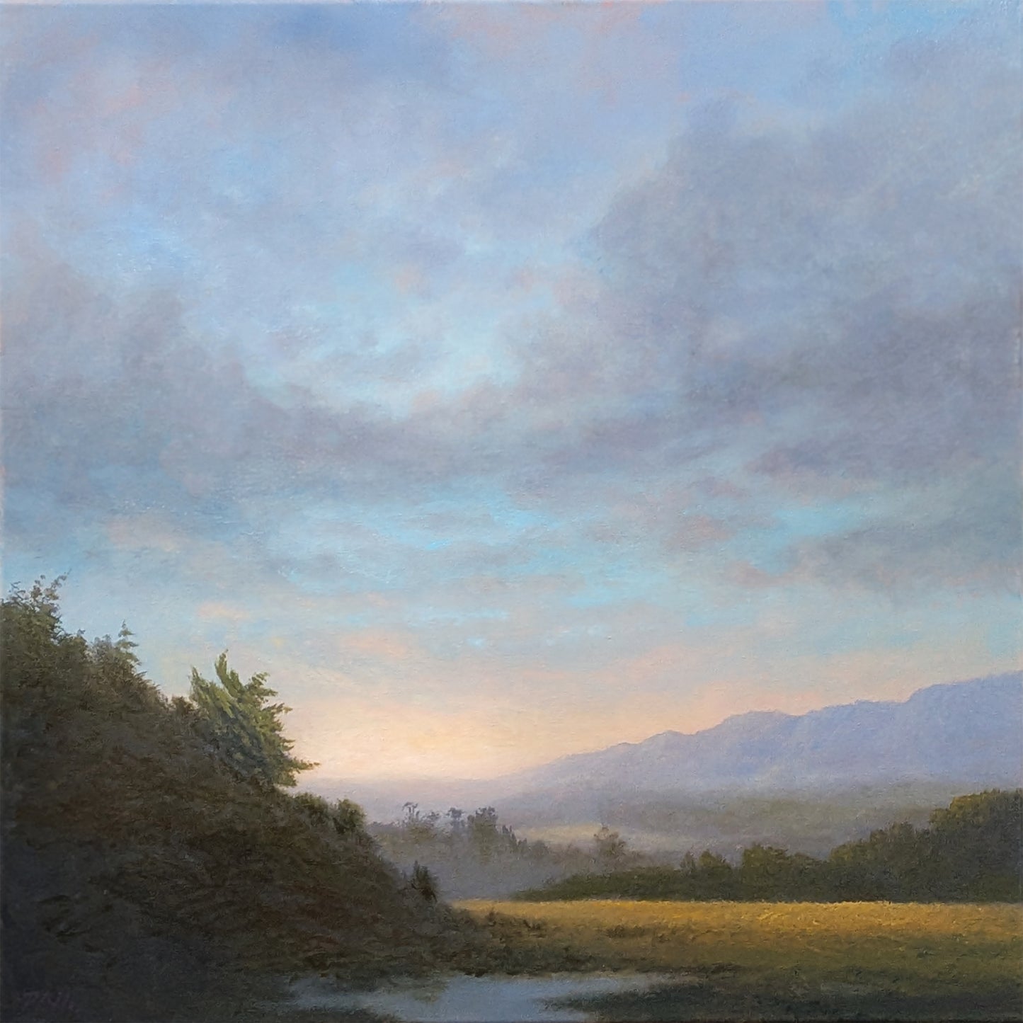 TIM PFEIFFER - PRINT - Hopeful Morning, 24" x 24"