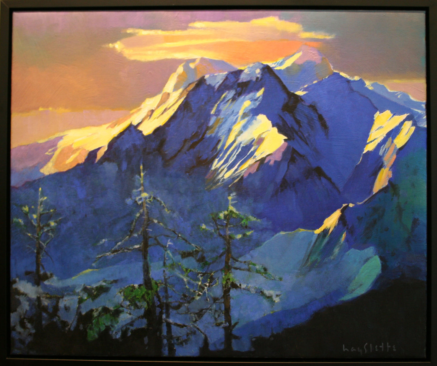 Prints Available ***SOLD*** MAX HAYSLETTE - Hurricane Ridge Sunrise 16x20