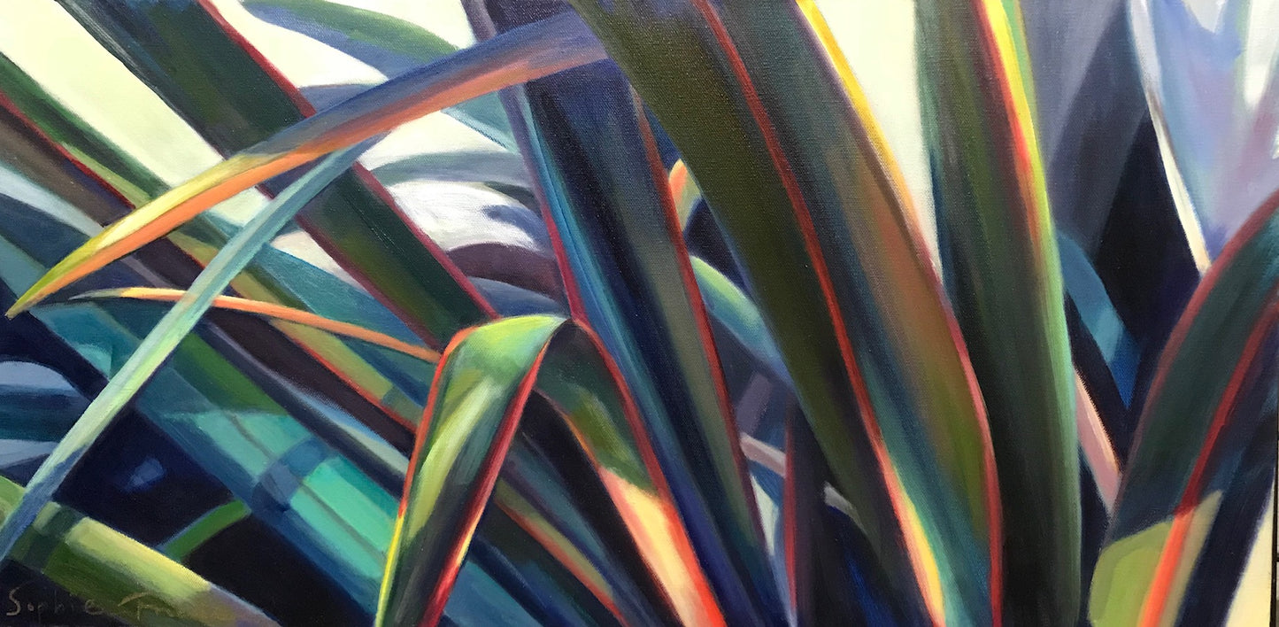 ***SOLD*** SOPHIE FRIEDA - Interactive - Oil on Gallery Wrapped Canvas - 15x30