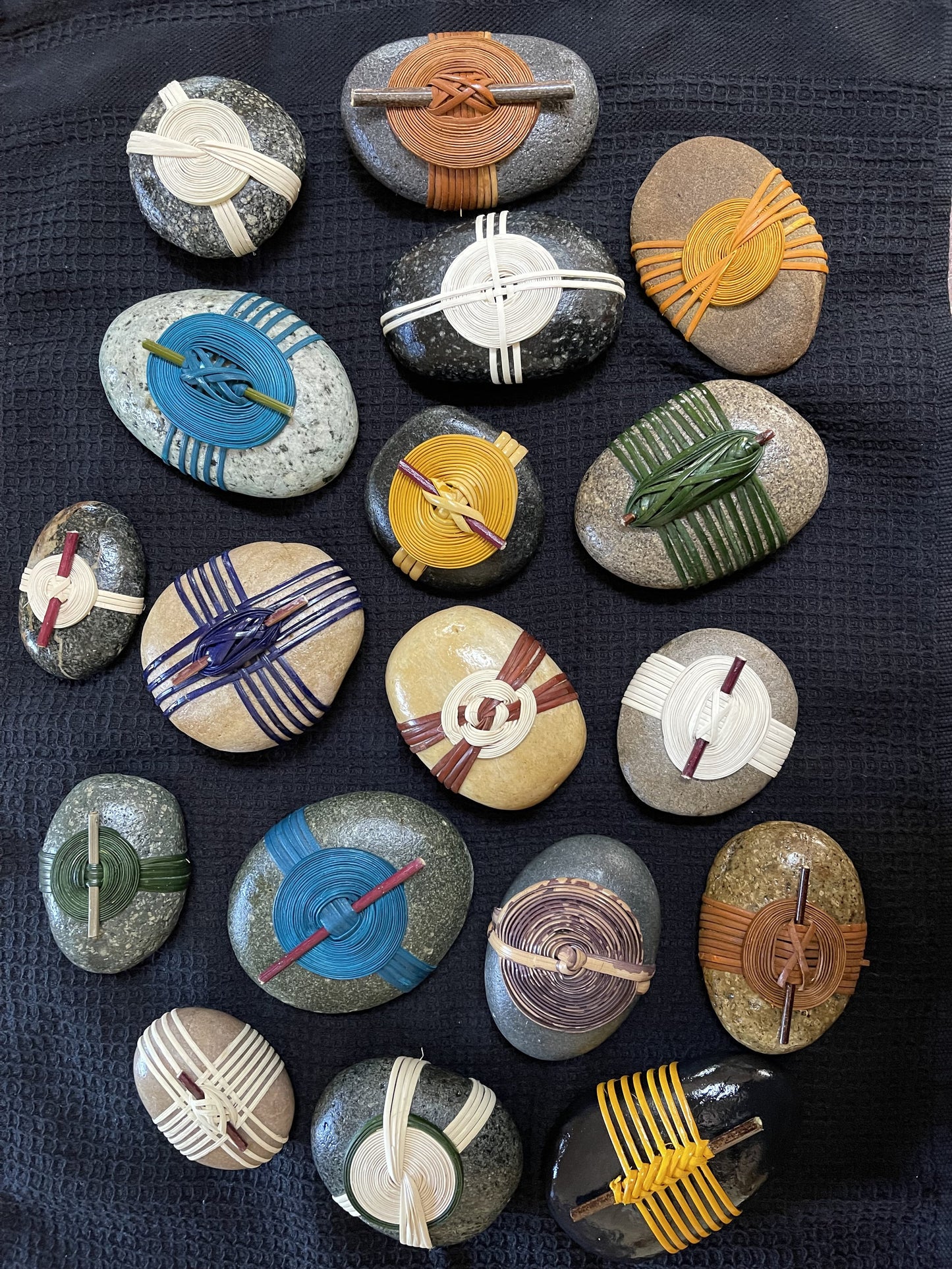 Diane Frame - ZEN STONES, available in the gallery only, from $79