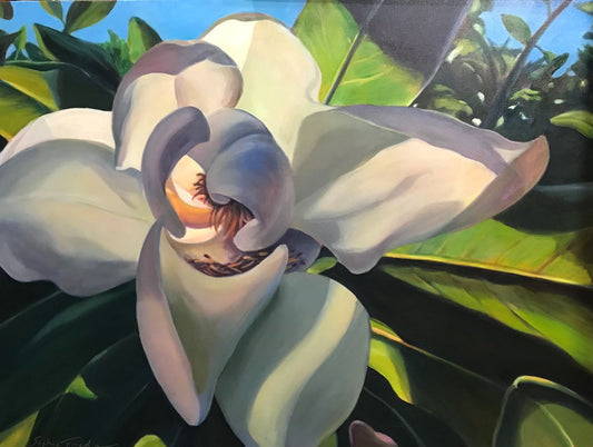 SOPHIE FRIEDA - Harmonious Light, oil on canvas 31.5 x 41.5 (Framed)