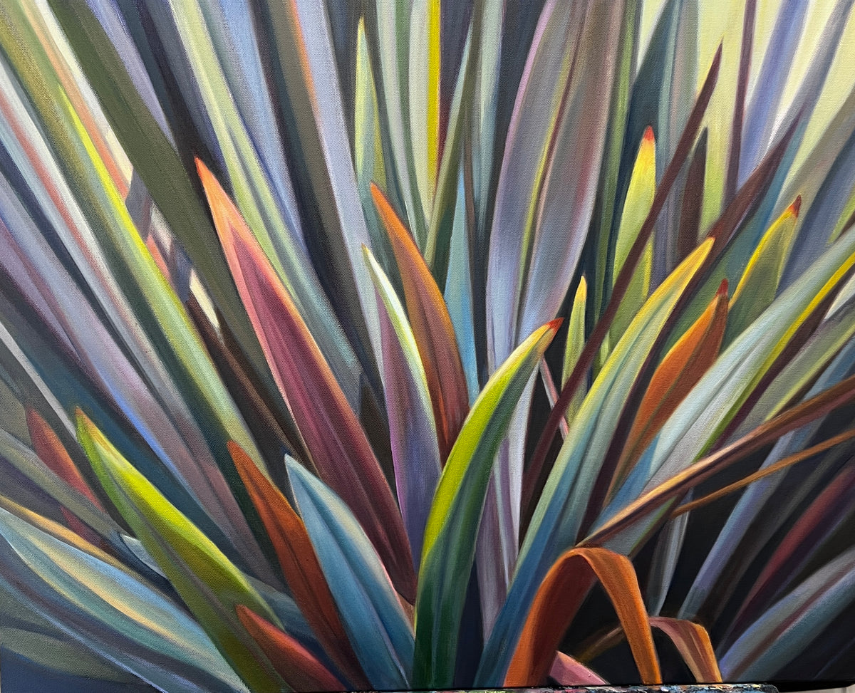 SOPHIE FRIEDA - Flourishing,Oil on canvas, 24"x 30"
