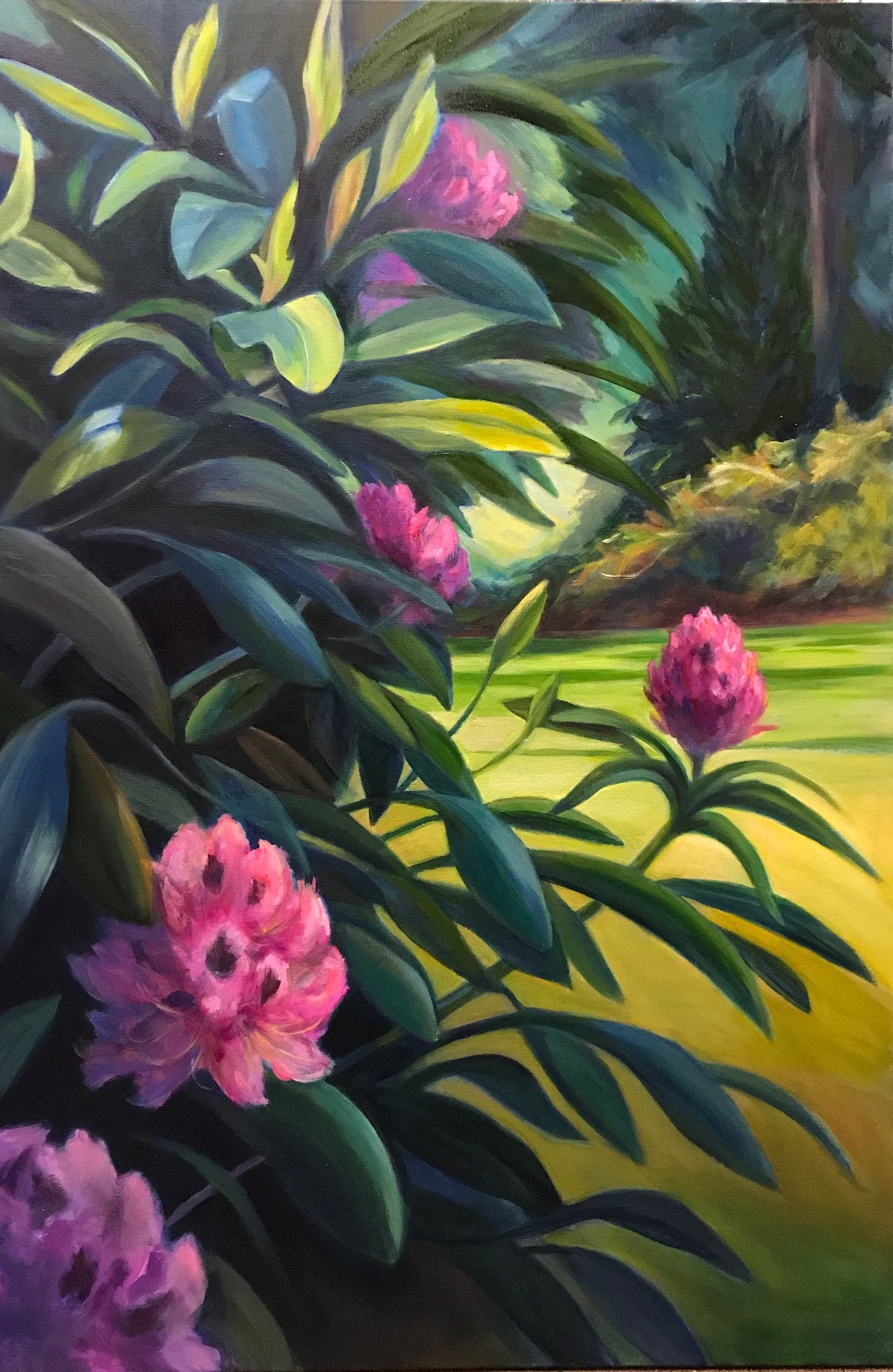 ***SOLD*** SOPHIE FRIEDA - In Full Bloom - Oil on Gallery Wrapped Canvas - 24x36