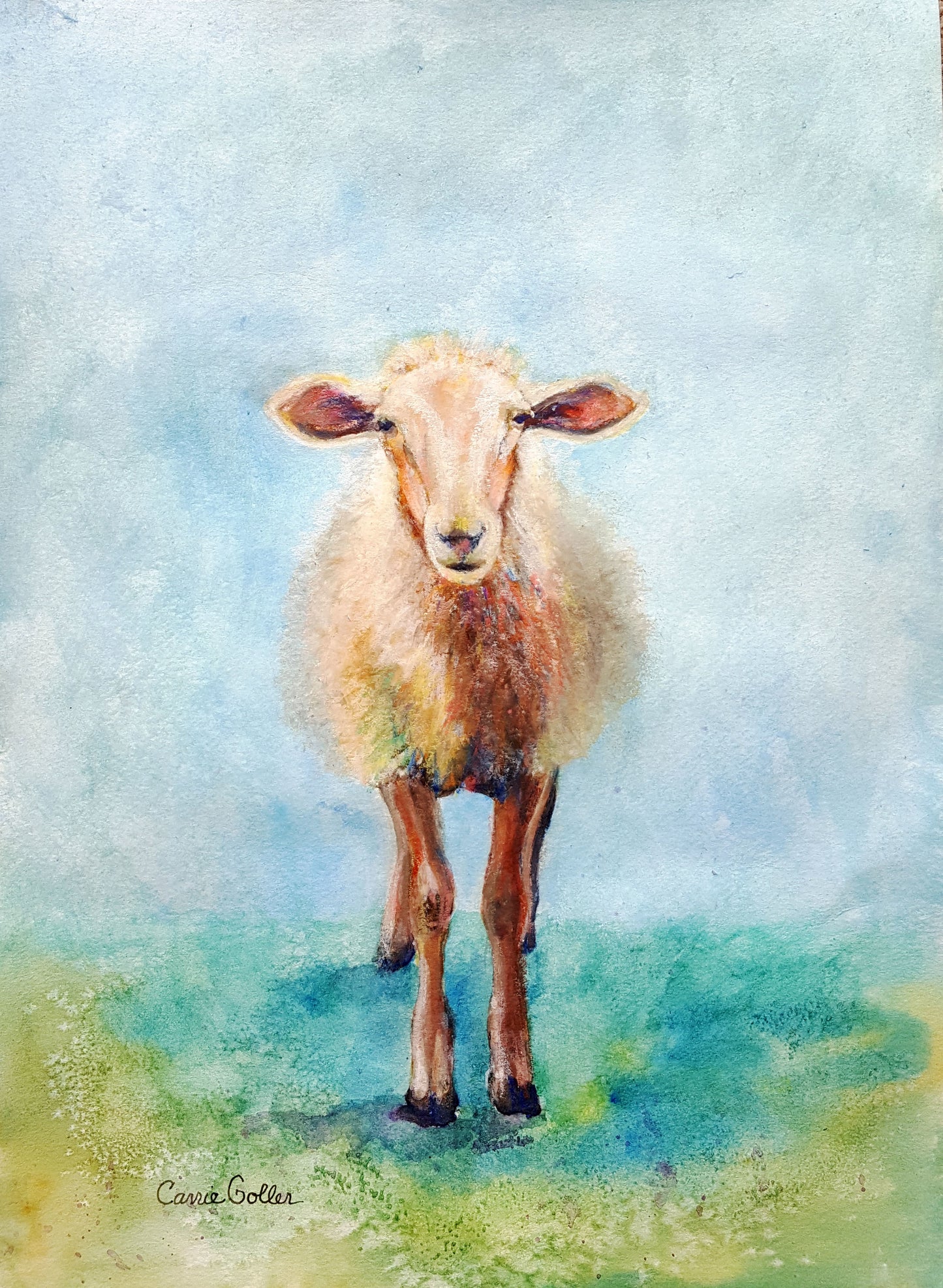 ***SOLD***Twiglet - original 12x16 watercolor