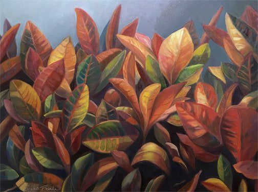 SOPHIE FRIEDA - Jive, oil 30x40