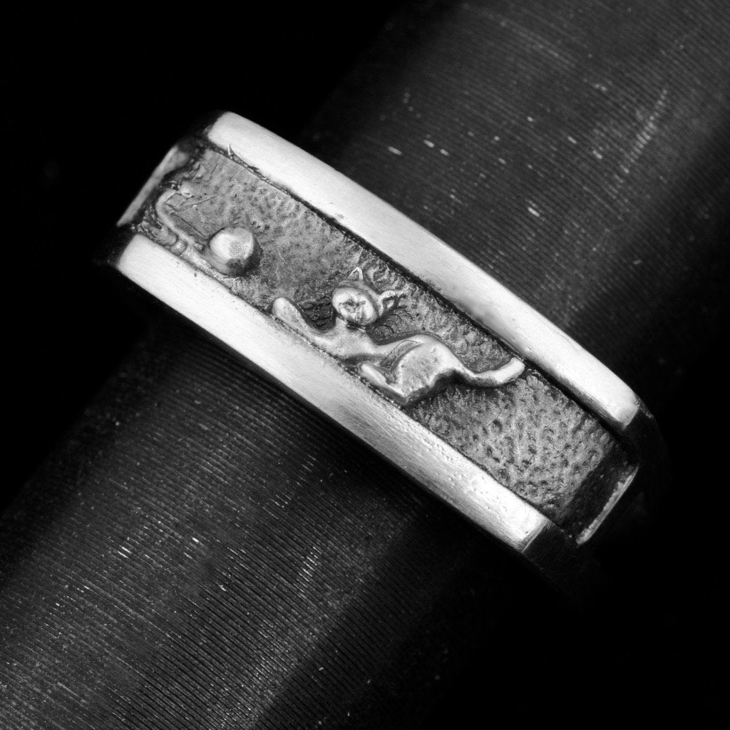 Jody Lyle - Playing with String Ring, Sterling Silver Ring