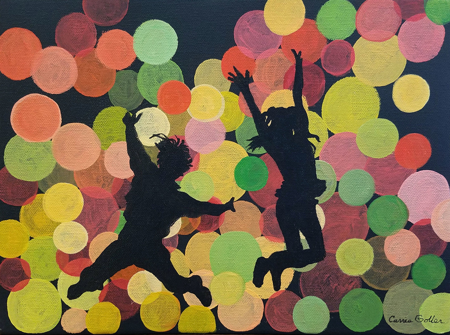 ***SOLD***Joy - Acrylic 9x12