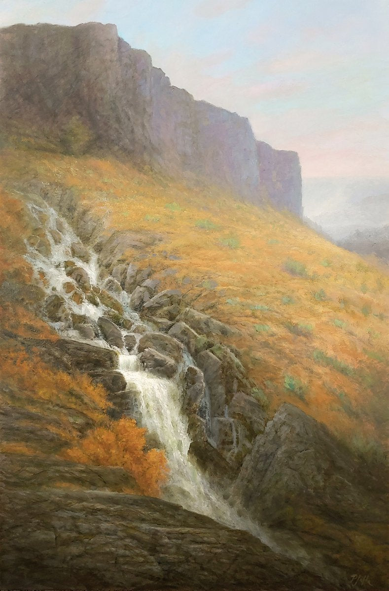 TIM PFEIFFER - Lifeline, Washington, oil 20x30 (framed)